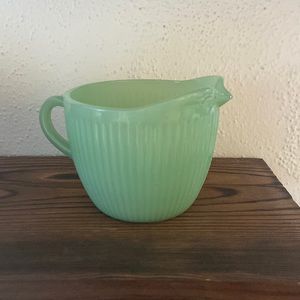 Jadeite Fire King Creamer